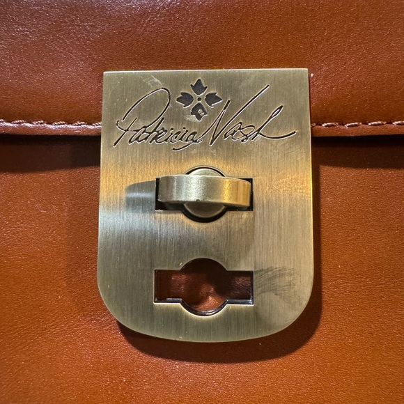 Patricia Nash Brown Leather Crossbody New! - Picture 4 of 5